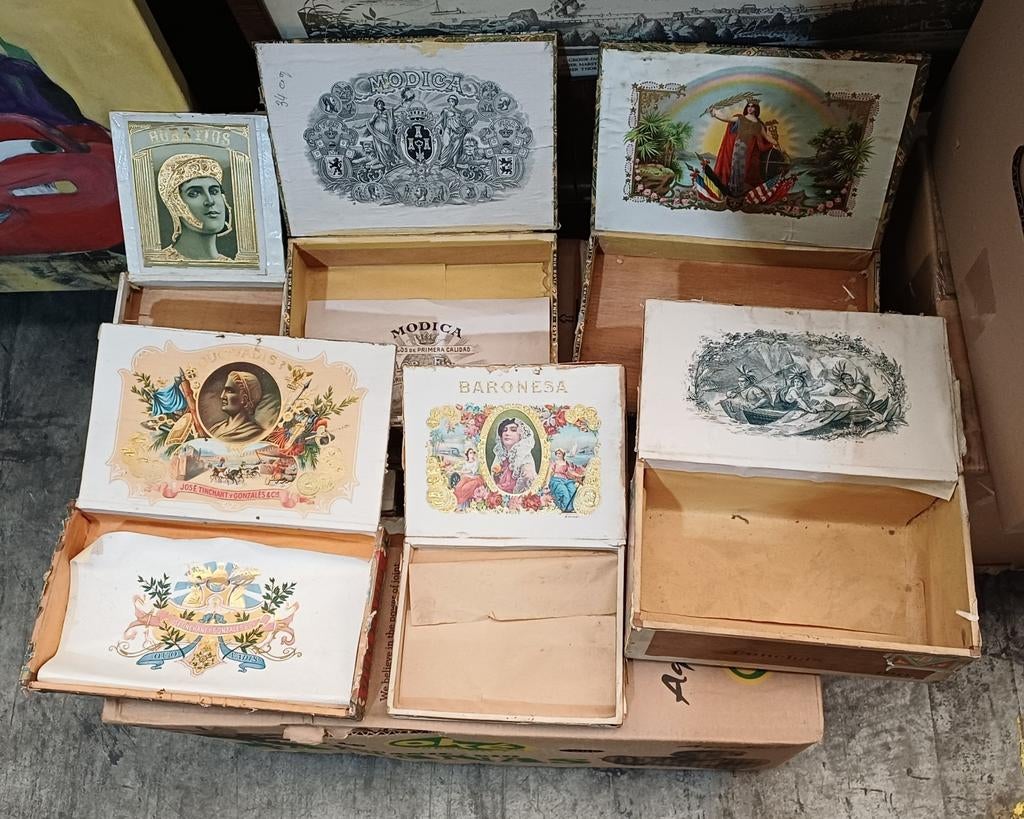 26 Boites à cigares de Cuba - collection, Enlèvement