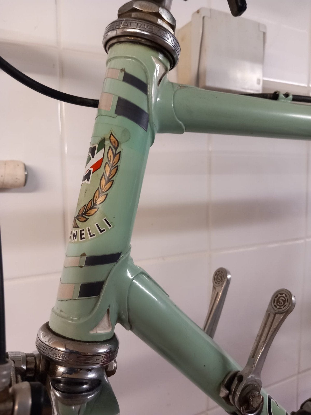 Vélo rétro Campanelli, Enlèvement