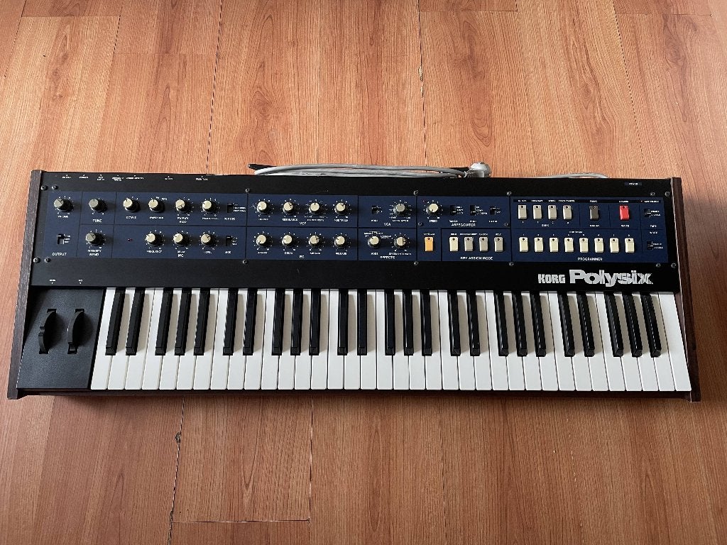 Korg Polysix + Midi ModyPoly Tubbutec + HiRes + Flightcase, Korg, Ophalen of Verzenden, Met koffer of flightcase, 61 toetsen