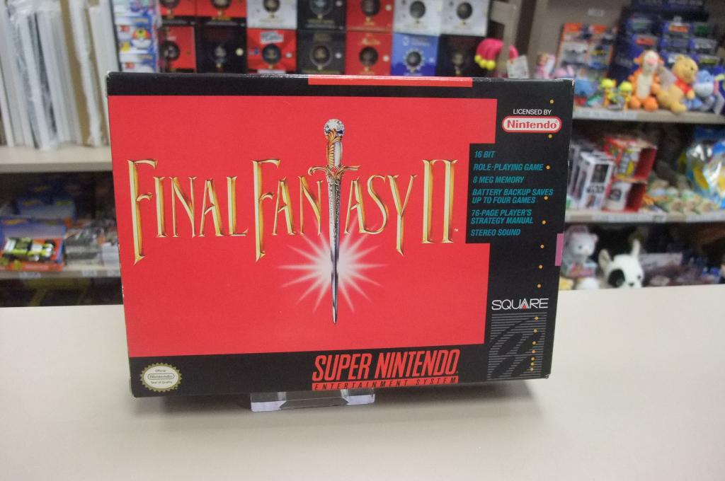 Final Fantasy II (cib) usa met map snes, Games en Spelcomputers, Games | Nintendo Super NES, Nintendo, Gebruikt, 1 speler, Ophalen of Verzenden