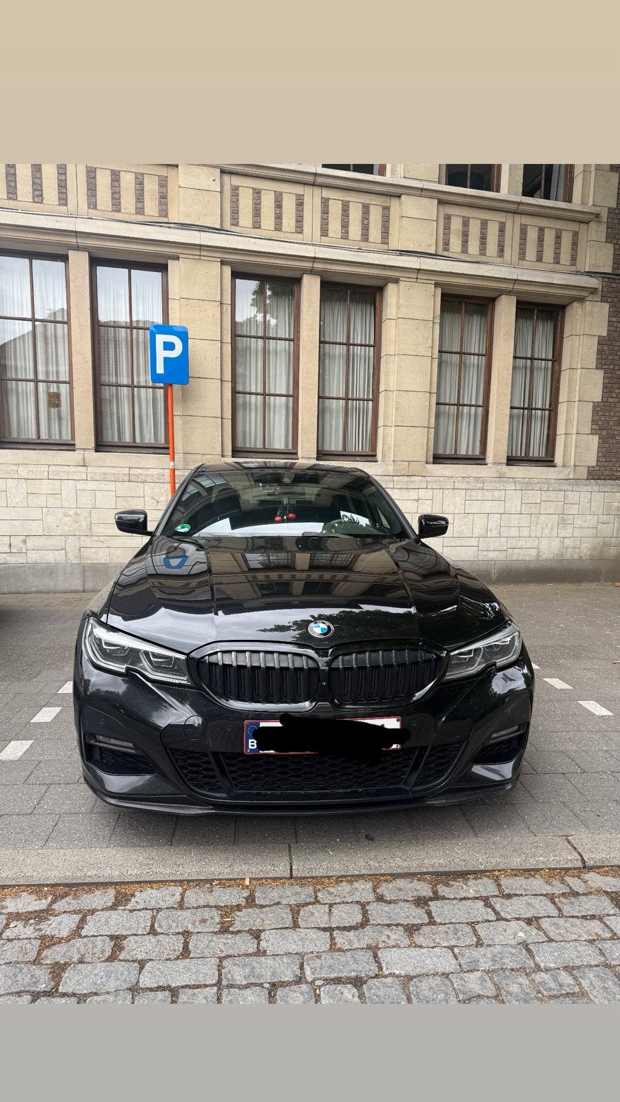 BMW 320 M-Pack, Autos, Seat, Autres modèles, Achat, Entreprise, Noir
