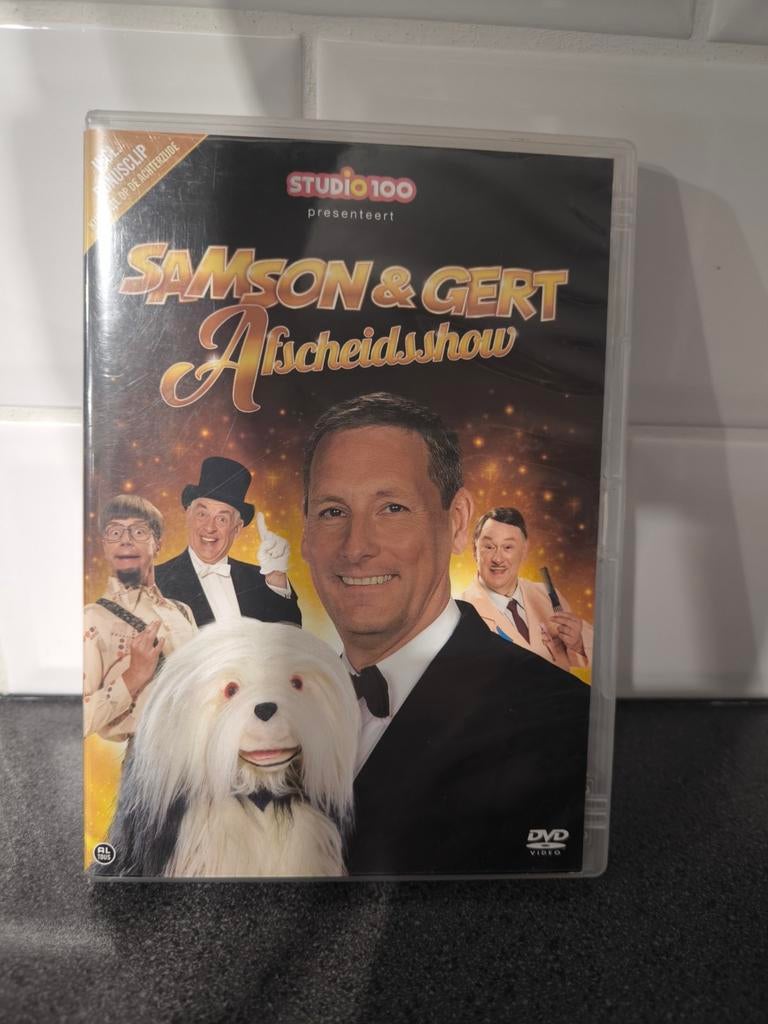 Afscheidsshow Samson en Gert, Cd's en Dvd's, VHS | Kinderen en Jeugd, Ophalen of Verzenden