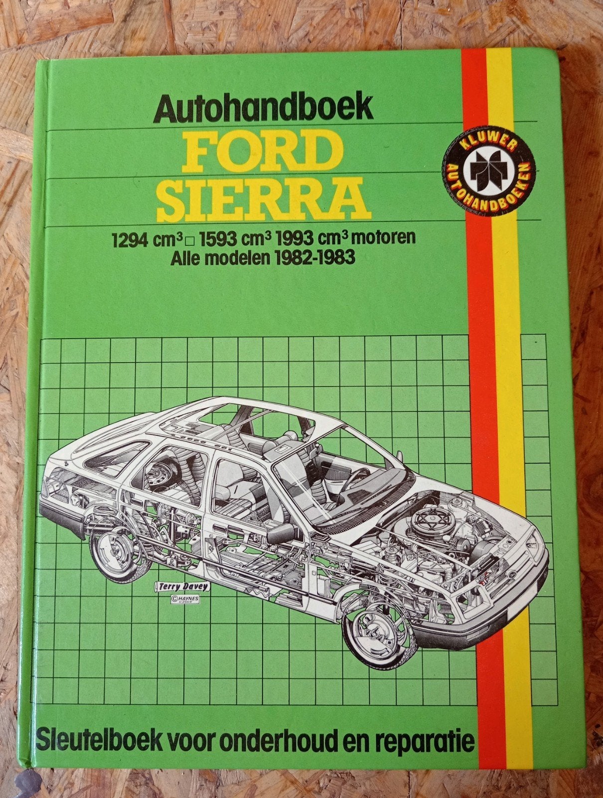 Manuel de voiture Kluwer Ford Sierra 1982-1983 - Sleutelboek, Enlèvement ou Envoi