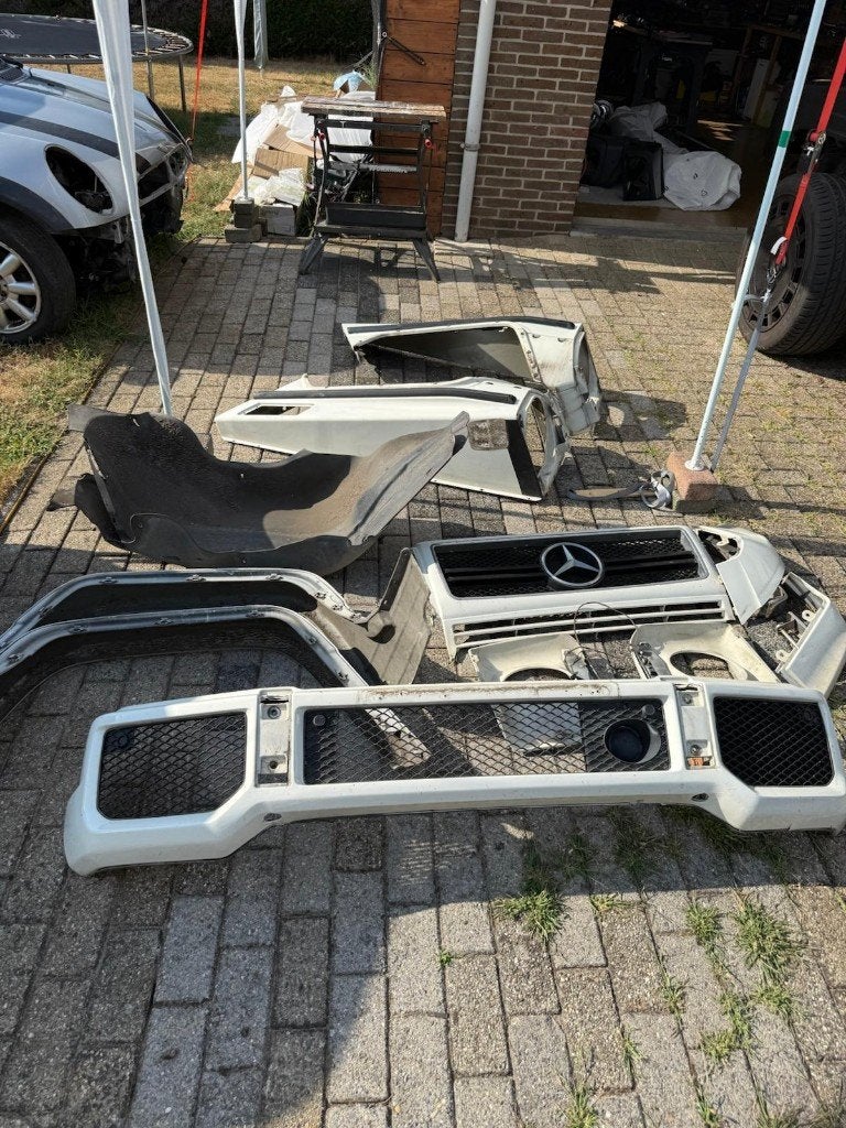 Mercedes G-klasse w463 / g55 AMG(2009) onderdelen, Mercedes-Benz, Avant, Utilisé, Enlèvement ou Envoi