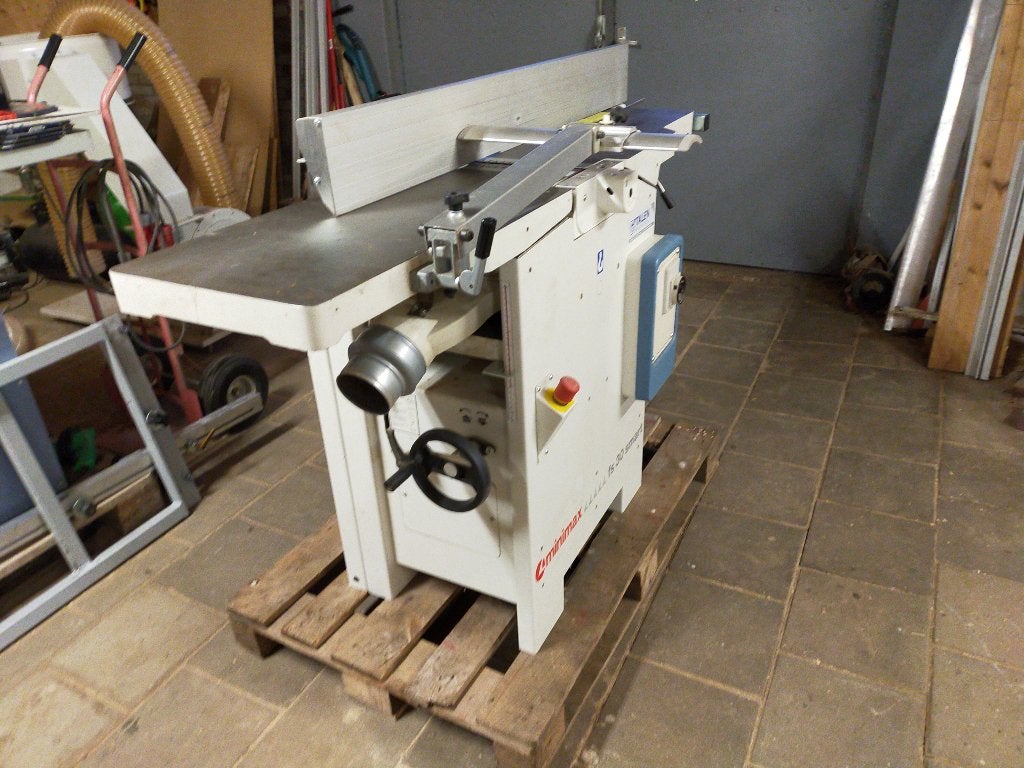 in nieuwstaat scm minimax fs 30 vlakvandiktebank, Bricolage & Construction, Raboteuses, Enlèvement, Comme neuf, Électrique