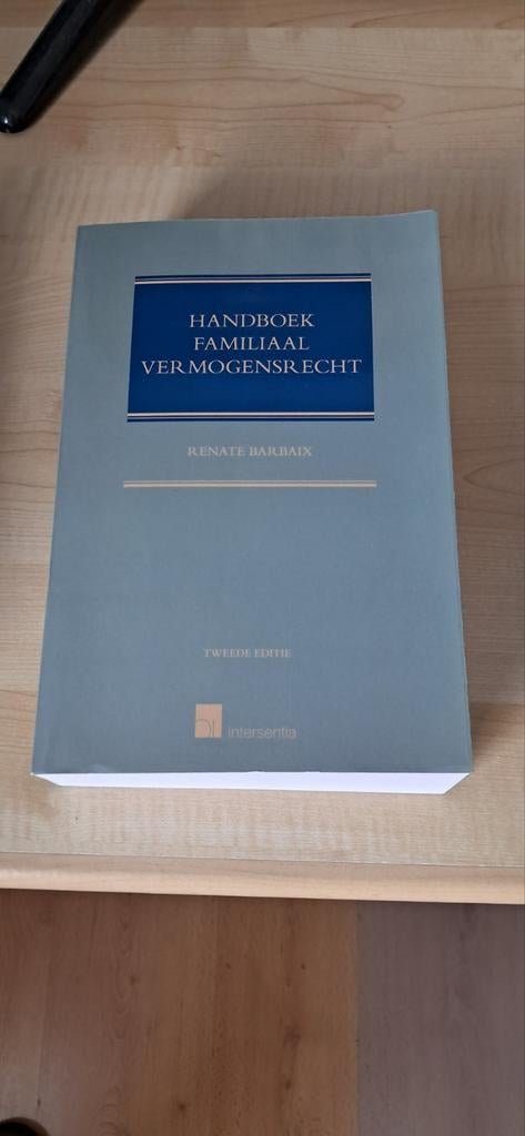 Handboek Familiaal vermogensrecht (tweede editie), Boeken, Ophalen of Verzenden, Renate Barbaix