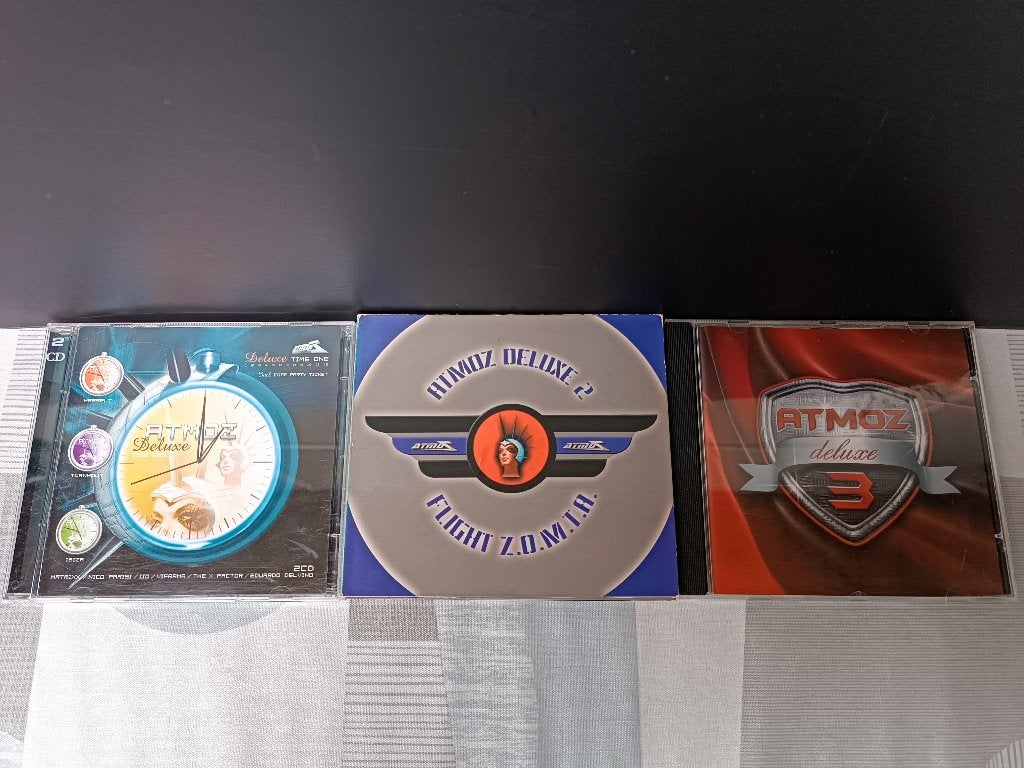 Atmoz Deluxe - Discotheek - Club - Pat Krimson  Retro Trance, CD & DVD, CD | Dance & House, Enlèvement ou Envoi, Utilisé, Techno ou Trance
