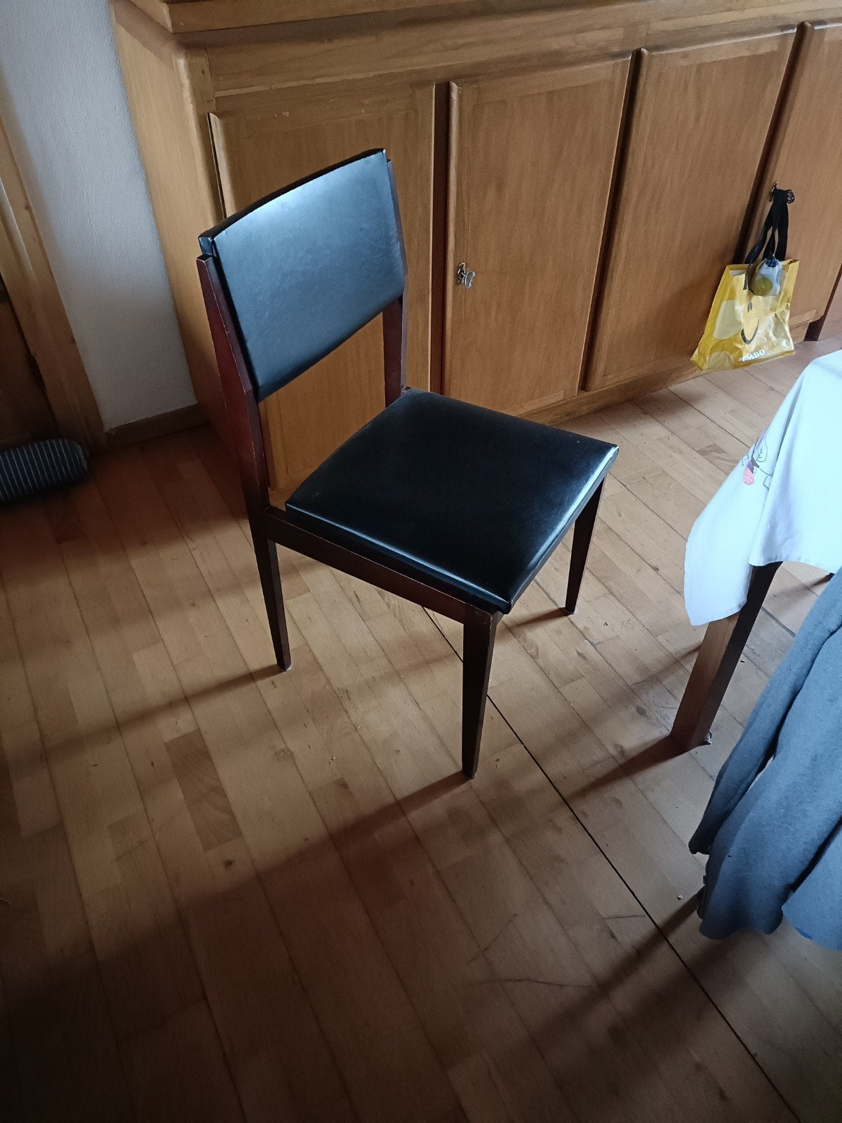 Pastoe-achtige eetkamerstoelen, Ophalen, Gebruikt, Zwart, Hout