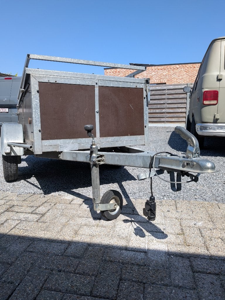Bagage remork top staat met papieren, Ophalen, Zo goed als nieuw