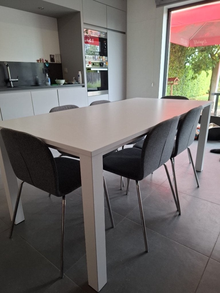 Eettafel, 150 à 200 cm, Cinq personnes ou plus, Comme neuf, Enlèvement