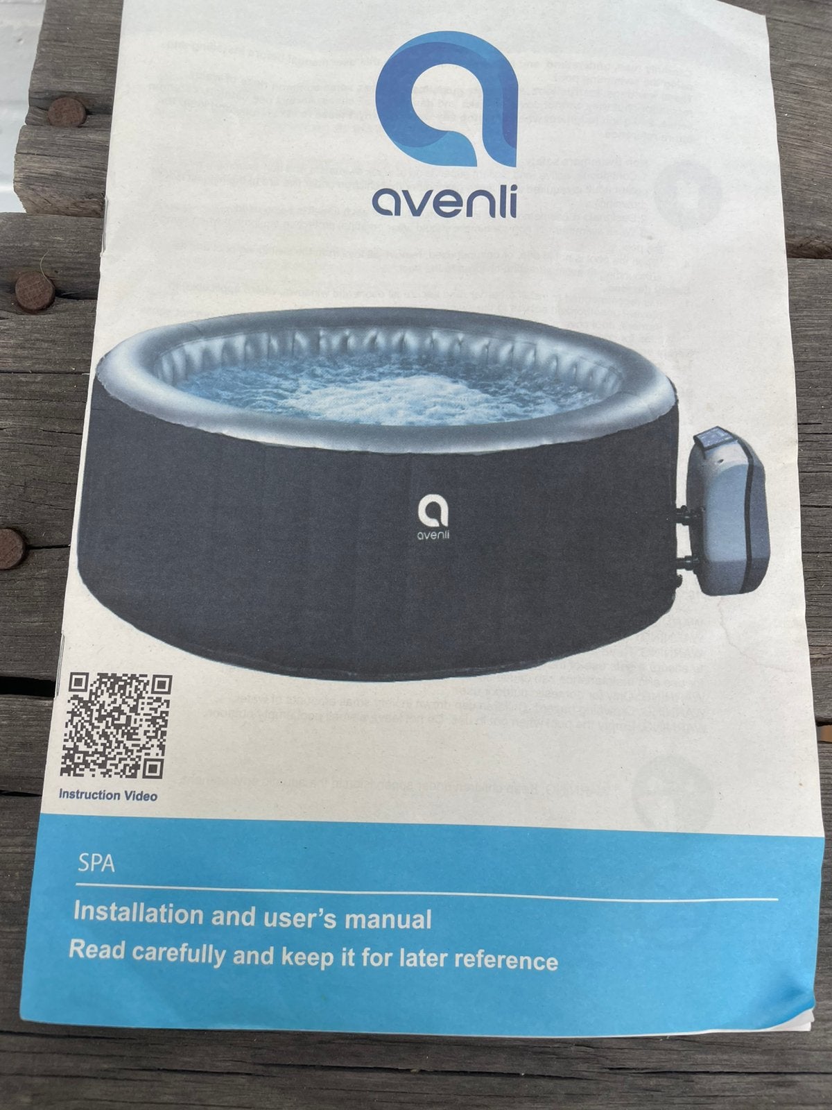 Jacuzzi Avenli 3personen, Ophalen, Zo goed als nieuw