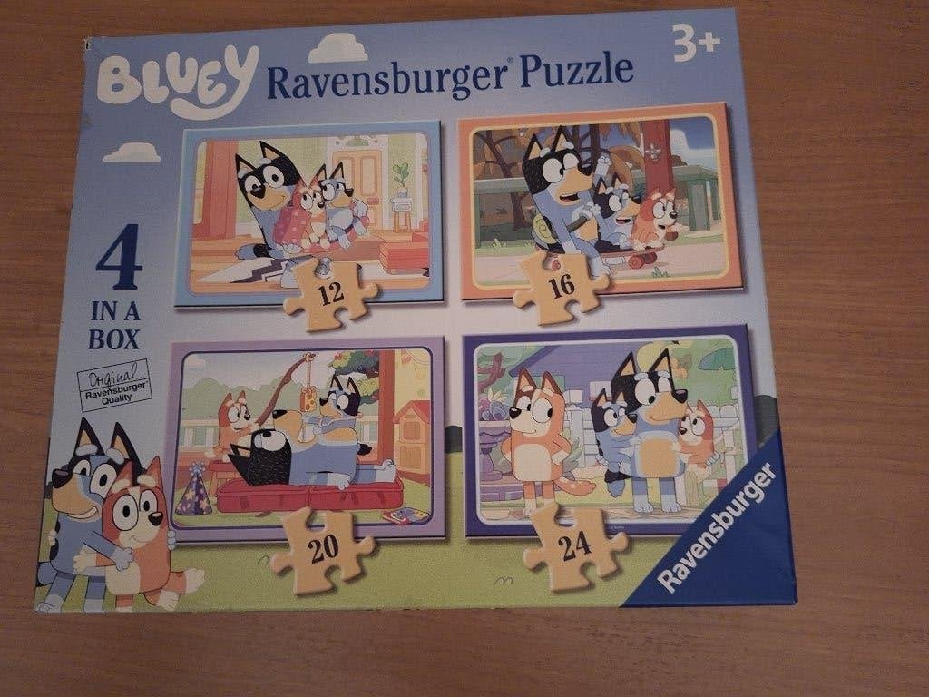 Puzzle Bluey, Ophalen, Meer dan 50 stukjes, Gebruikt, 2 tot 4 jaar