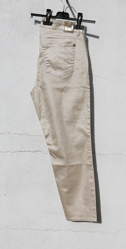 Briljante broek van Brax - Maat 44, Kleding | Dames, Broeken en Pantalons, Brax, Beige, Maat 42/44 (L), Ophalen of Verzenden