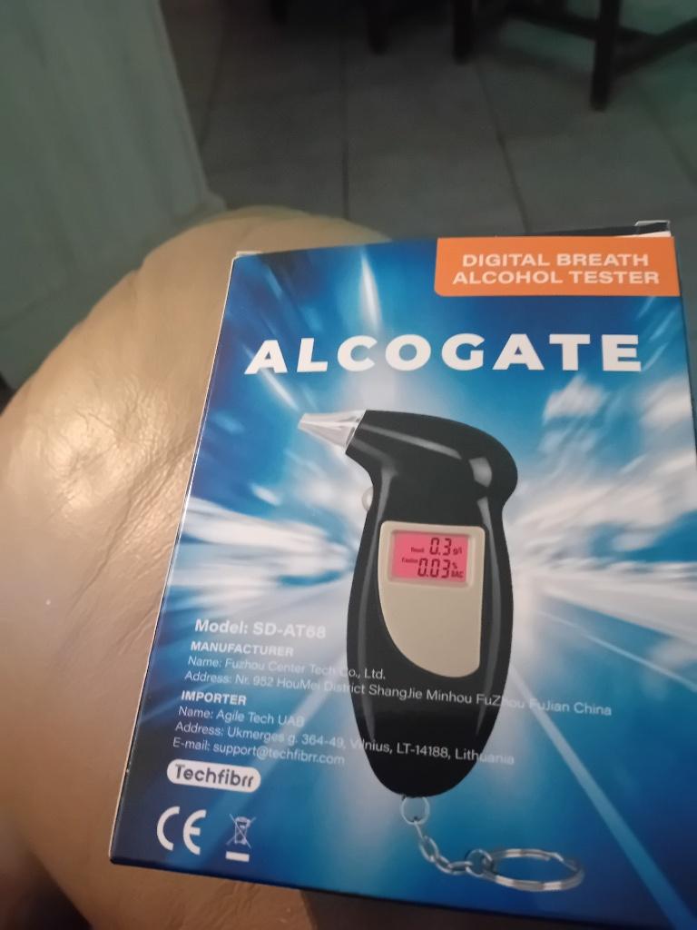 Ethylotest numérique  alcogate  model  sd -at68, Enlèvement ou Envoi, Neuf, Sans fil