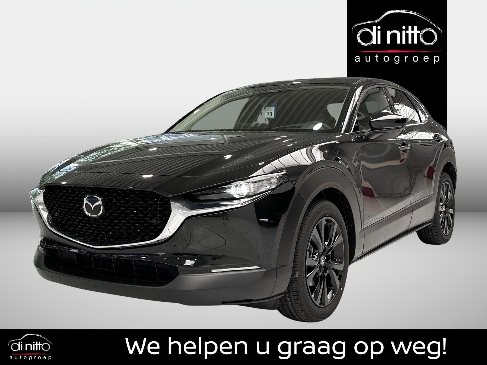 Mazda CX-30 5DR 2.0L e-Skyactiv X, 186 hp 6AT Homura, Auto's, 1998 cc, 139 g/km, Zwart, 137 kW