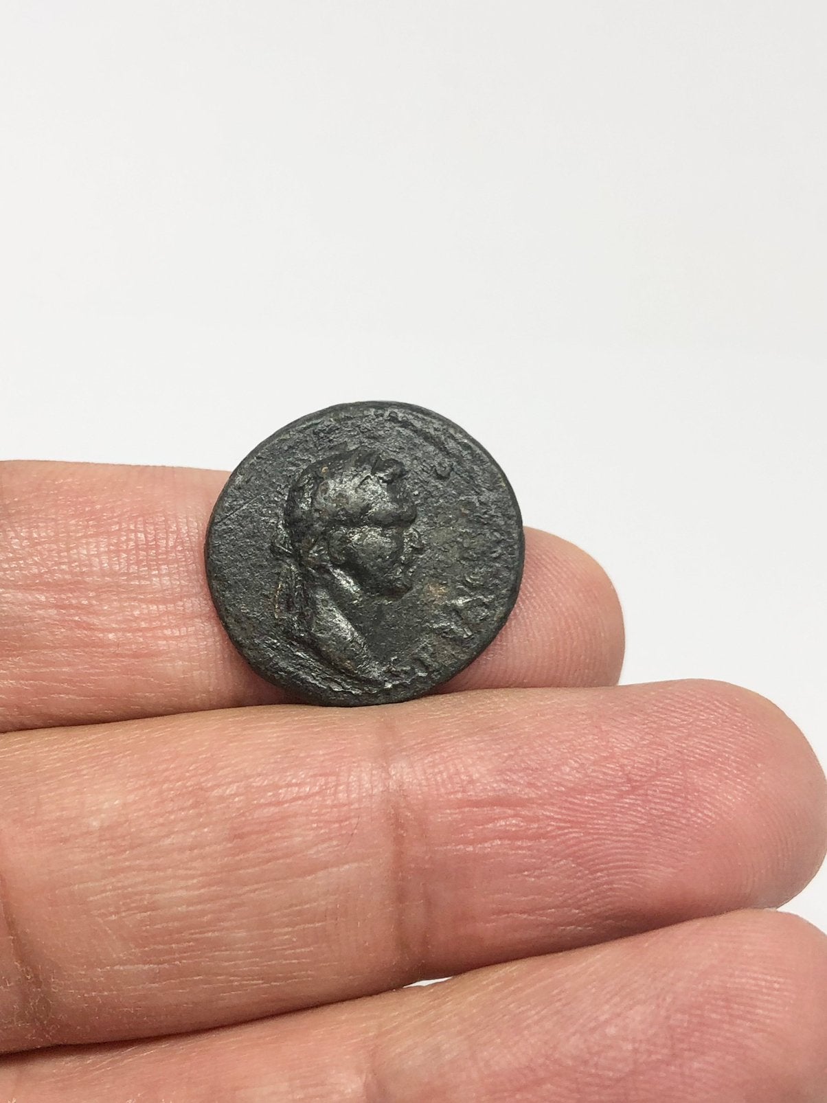 Romeinse munteenheid, Domitianus, 81-96 AD, Postzegels en Munten, Verzenden, Italië, Losse munt