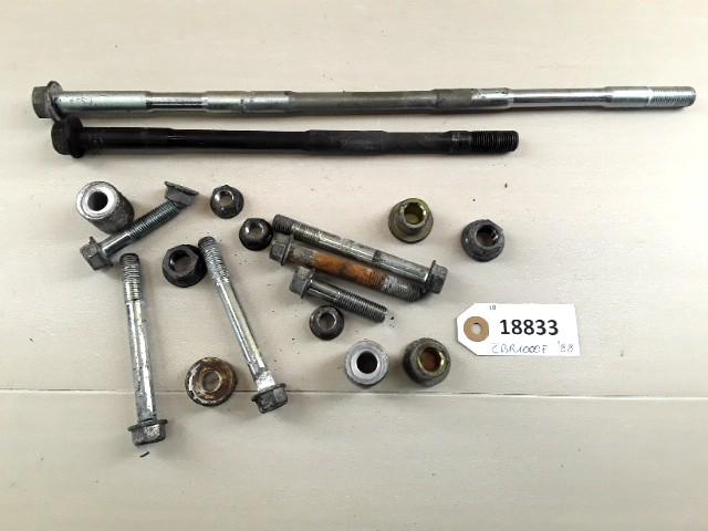 CBR1000F 1987 - 1988 Honda Bout Bout motorblok D1-35715, Motos