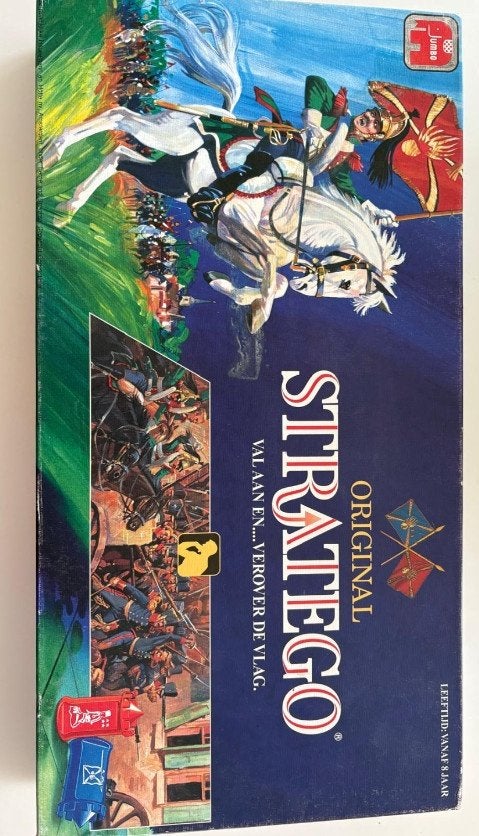 Gezelschap-spel Stratego, Een of twee spelers, Ophalen of Verzenden, Gebruikt, JUMBO