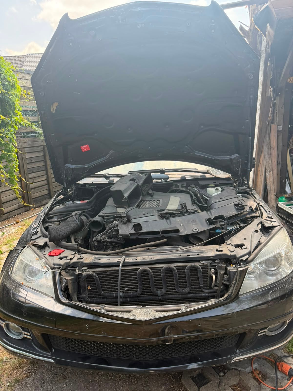 Mercedes Classe C W204 230 V6, Enlèvement