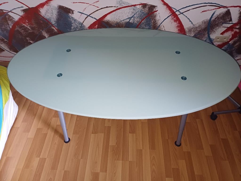 bureau en verre, Enlèvement, Comme neuf