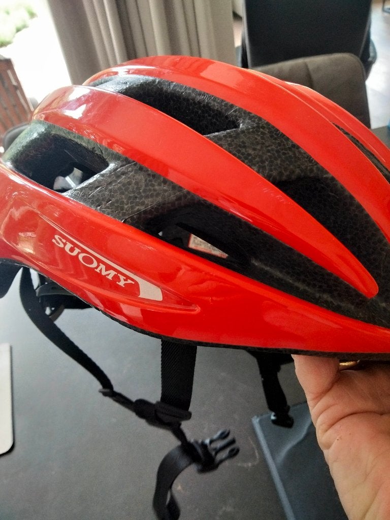 fietshelm SUOMY, Ophalen of Verzenden, Zo goed als nieuw, Heer, Suomy
