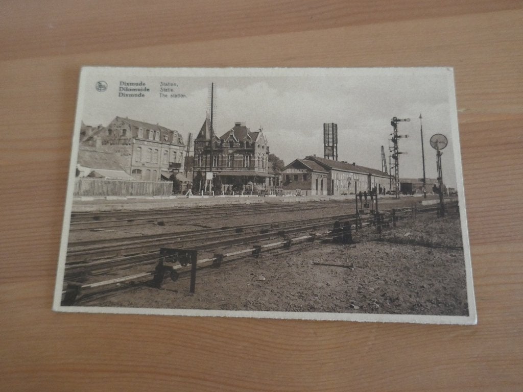 diksmuide statie, Ophalen of Verzenden, Ongelopen, West-Vlaanderen