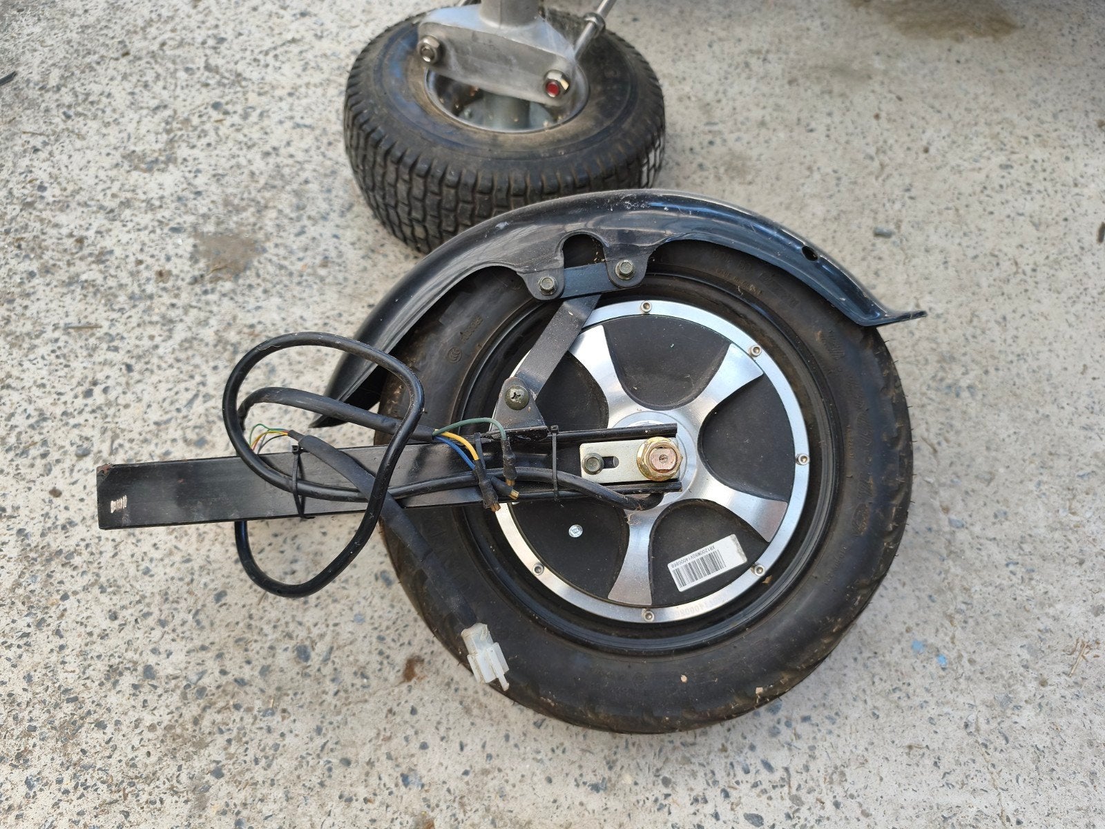 moteur électrique scooter, Ophalen