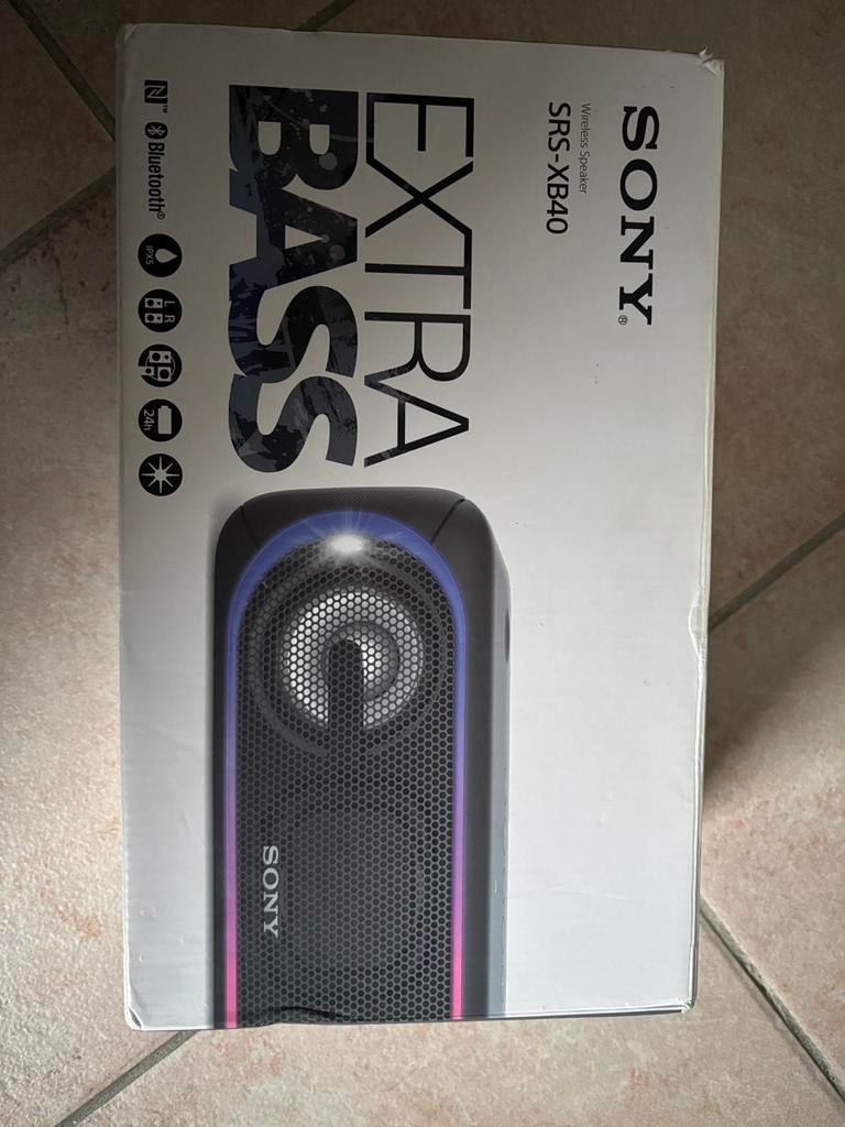 Sony srs xb40, Ophalen, Zo goed als nieuw, Sony