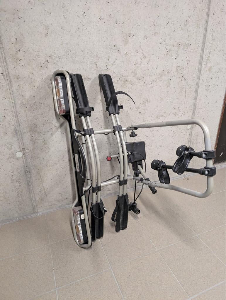 Fietsendrager Pro User jade + uitbreiding voor 3 fietsen, Ophalen