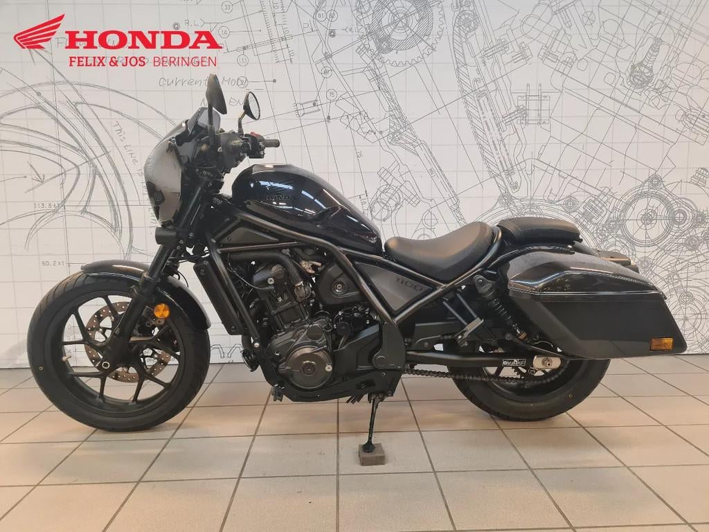Honda CMX 1100 T Rebel Dct (bj 2023), Motoren, Motoren | Honda, Chopper, Bedrijf, Meer dan 35 kW, 1100 cc