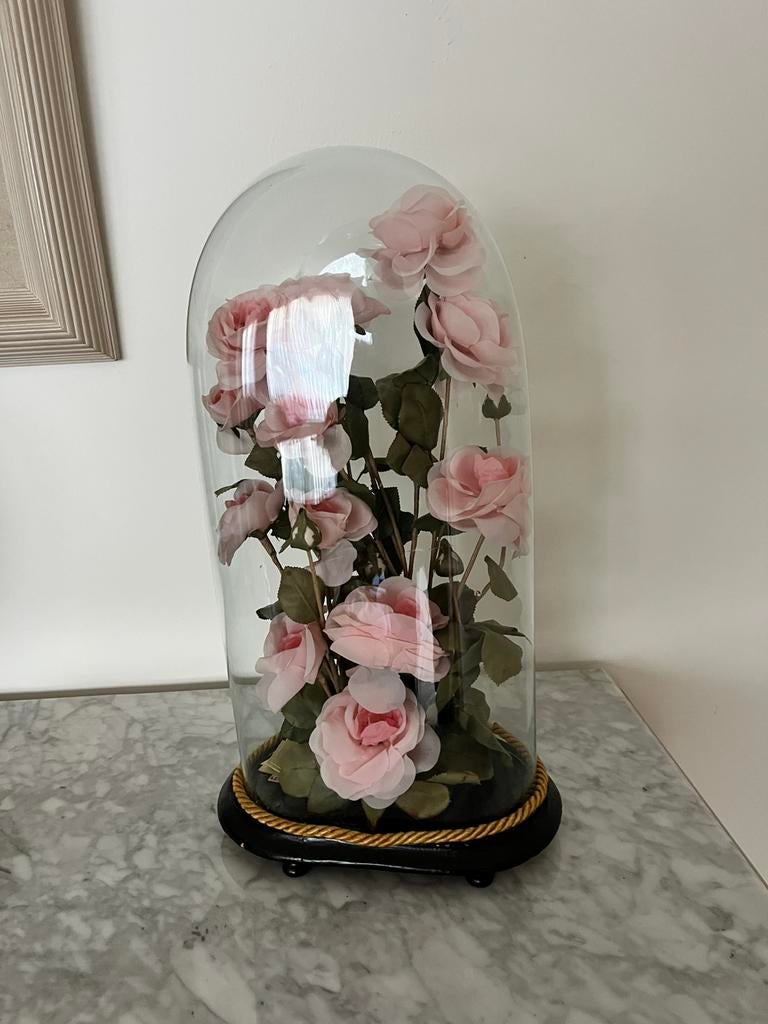 Ovale stolp met bloemen, Ophalen, Zo goed als nieuw