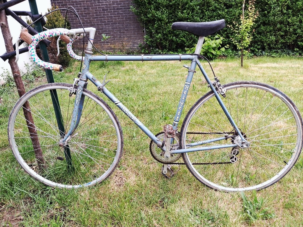 Sportieve herenfiets of koersfiets Heylett maat 56, Ophalen, 28 inch, Gebruikt, 10 tot 15 versnellingen