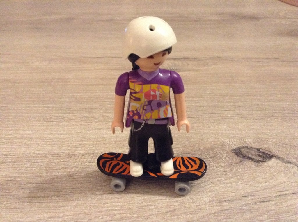 Personnage de skateur Playmobil, Enlèvement ou Envoi, Autres séries, Comme neuf, Kit complet