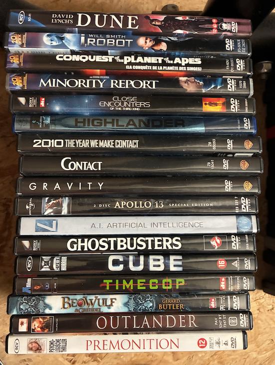 DVD's thema sci-fi, Cd's en Dvd's, Dvd's | Science Fiction en Fantasy, Vanaf 16 jaar, Ophalen of Verzenden, Gebruikt, Fantasy