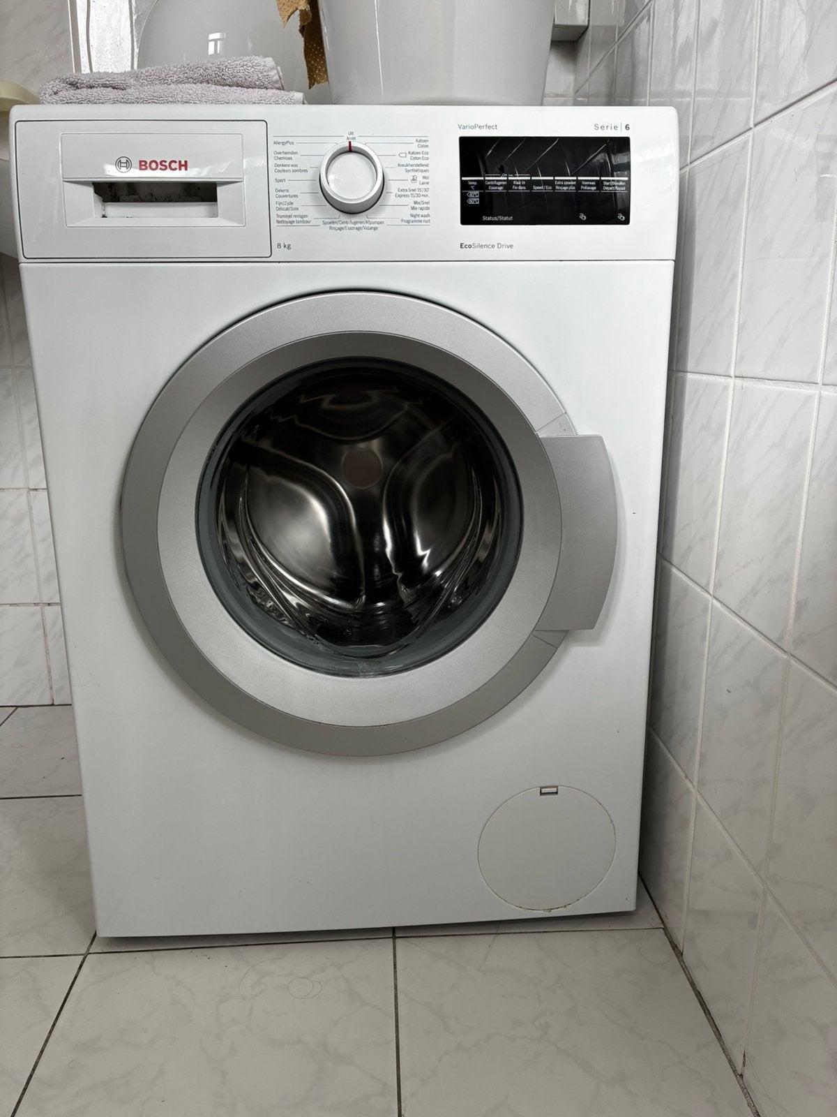 Wasmachine Bosh varioperfect serie 6, Ophalen, Gebruikt