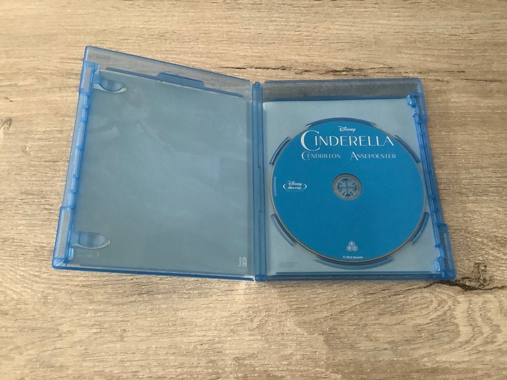 Disney Cinderella Blue Ray DVD (2015), Avontuur, Alle leeftijden, Nederlands, Film