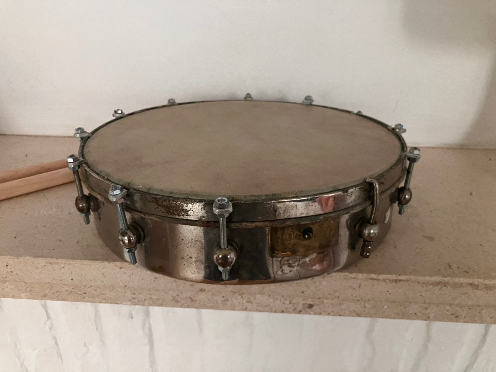 Ancien corps de banjo, Musique & Instruments, Enlèvement ou Envoi, Utilisé