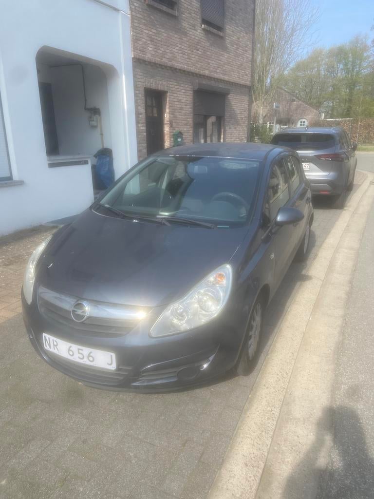 Opel corsa, Auto's, Voorwielaandrijving, 4 deurs, Stof, Zwart