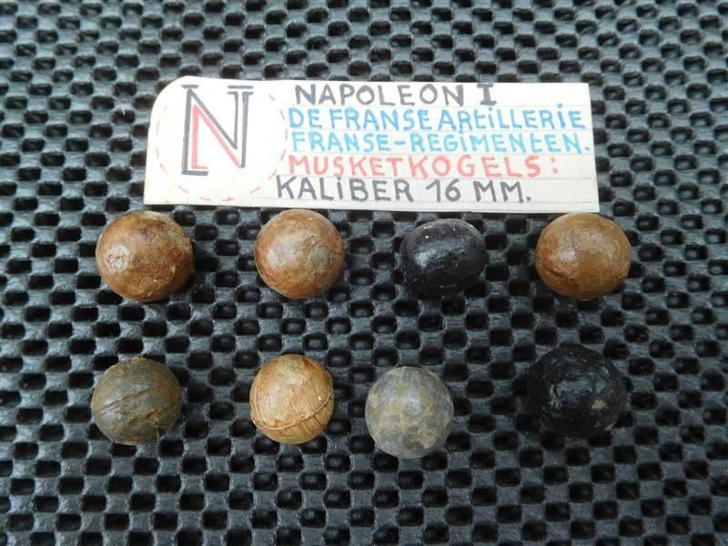 Musketkogels, Ophalen