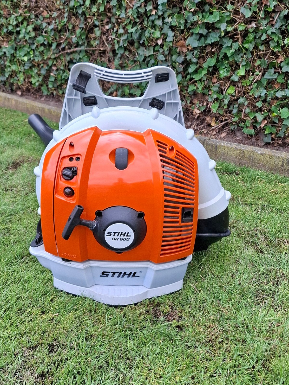 Stihl bladblazer br 600, Ophalen