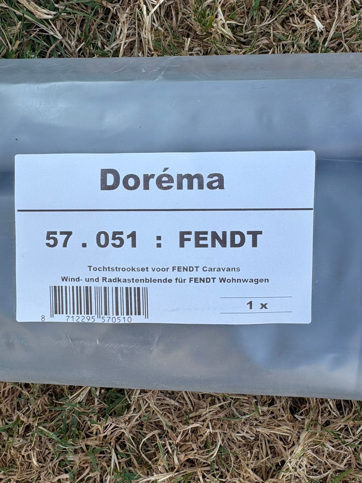 Tochtstrook voor Fendt caravan, Ophalen, Nieuw
