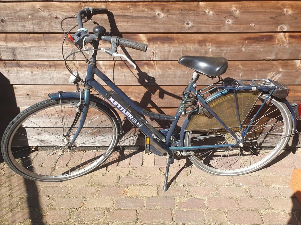 Fiets uni seks, Ophalen