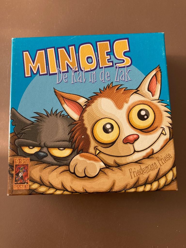 Minoes De kat in de zak kaartspel van 999Games, Drie of vier spelers, Ophalen of Verzenden, Zo goed als nieuw, 999 Games
