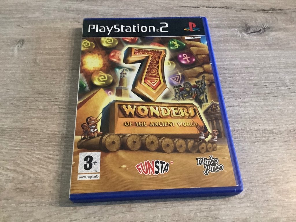 Playstation 2 7 Wonders of the ancient world game (2007), Puzzel en Educatief, Gebruikt, 1 speler, Eén computer
