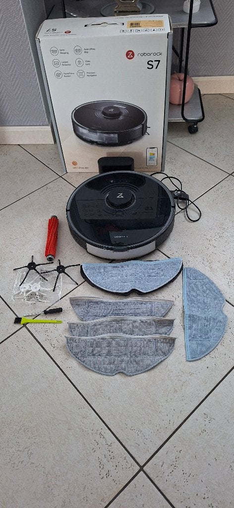 Roborock S7 aspirateur laveur, Electroménager, Aspirateurs, Enlèvement, Utilisé, Aspirateur robot, Autres marques
