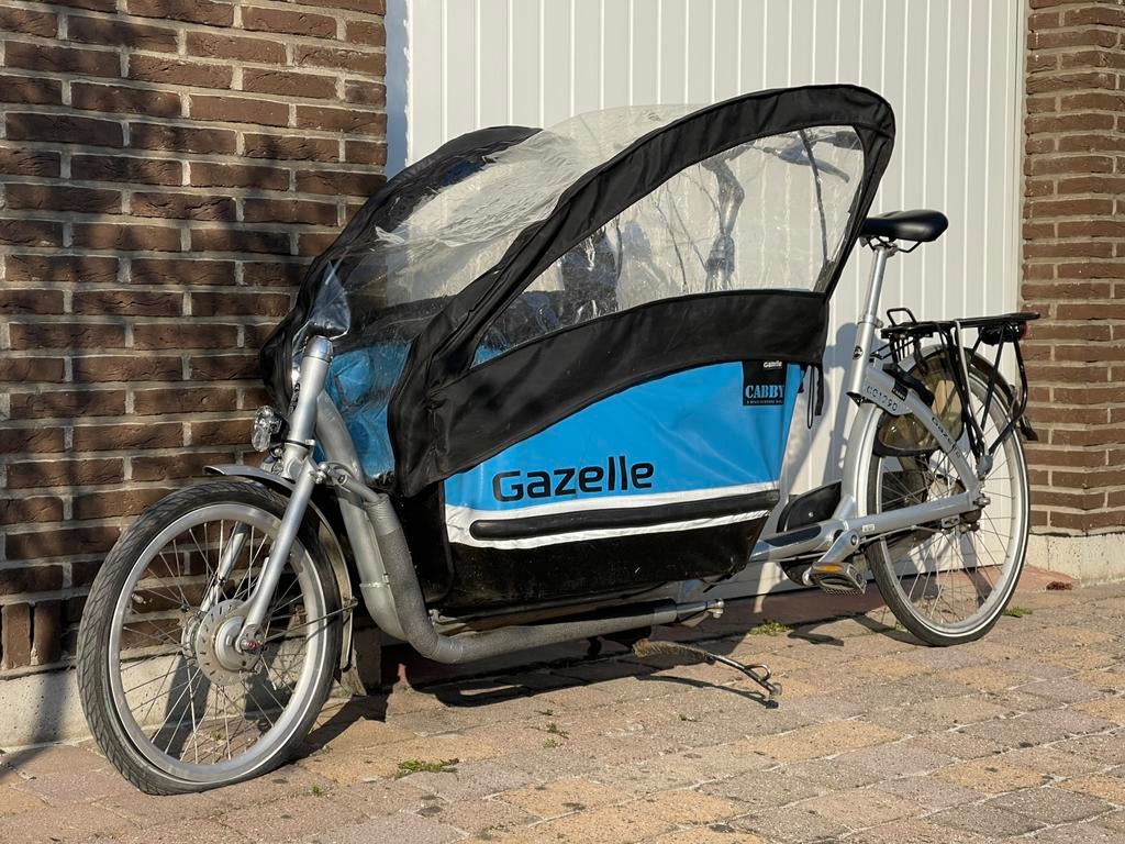 Gazelle bakfiets niet elektrische, Fietsen en Brommers, Ophalen, Gebruikt, 3 kinderen, Gazelle