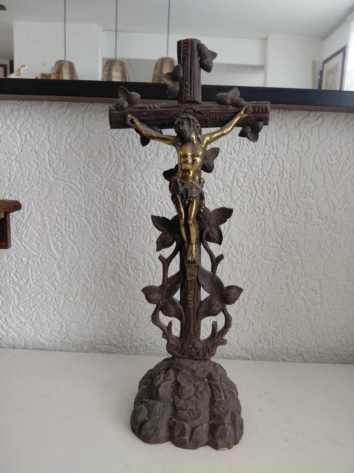 Antiek kruisbeeld, Ophalen of Verzenden