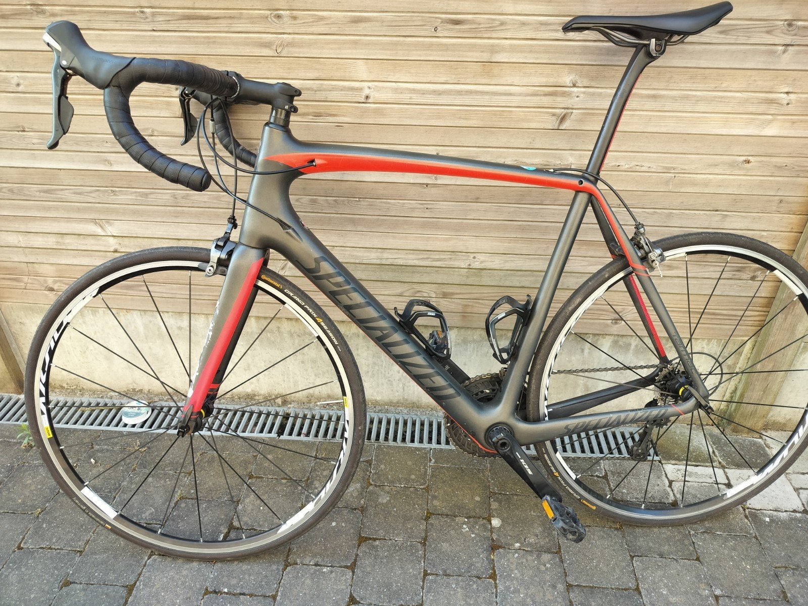 Specialized Tarmac Expert - Maat 61, Vélos & Vélomoteurs, Vélos | Vélos de course, Utilisé, Plus de 20 vitesses, Frein sur jante