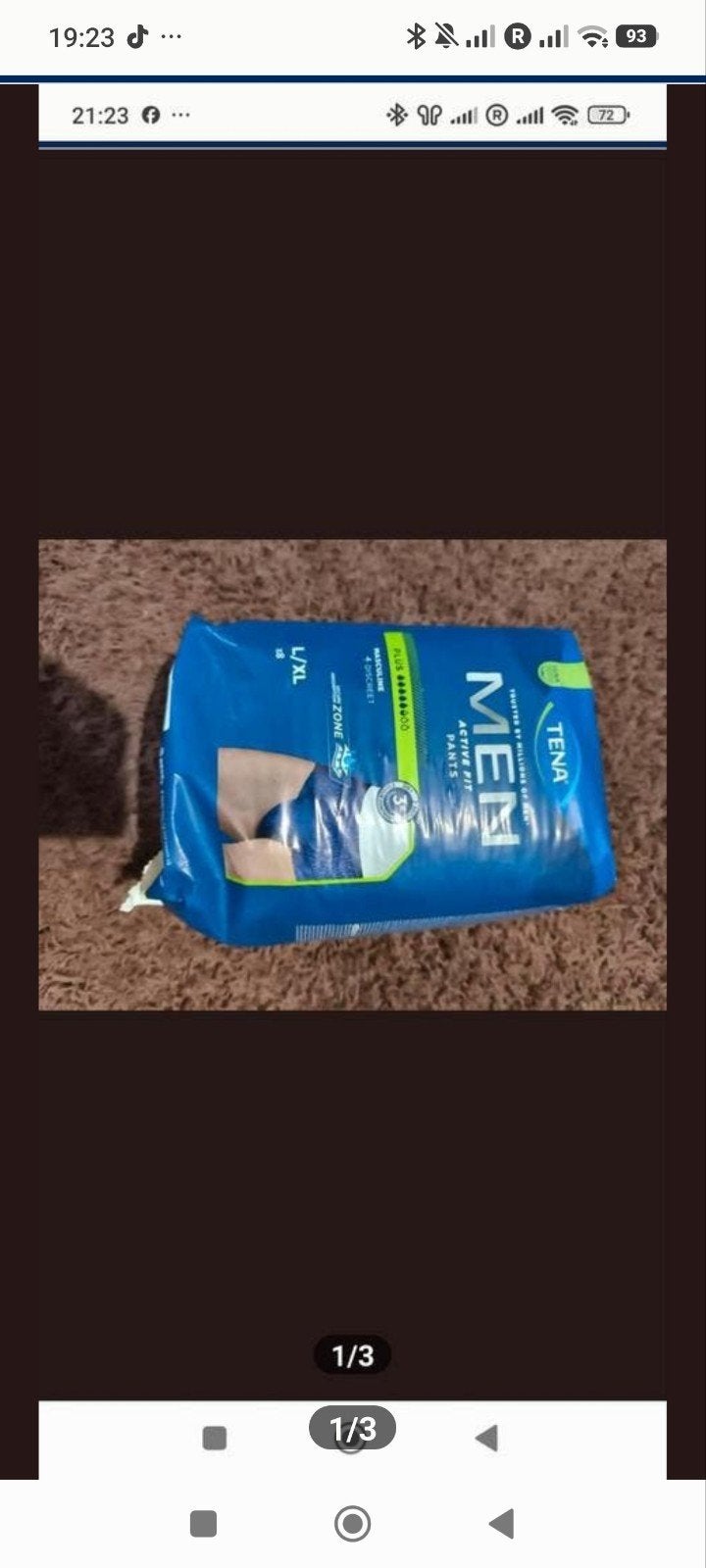 Tena men active fit

Nieuw in verpakking

Maat L / XL, Diversen, Ophalen