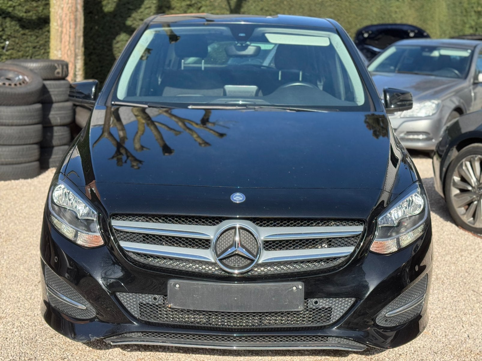 Mercedes B180 benzine - Navi-Zetelverw-85000KM-GARANTIE!, Auto's, Mercedes-Benz, Dealer onderhouden, Euro 6, 1600 cc, Zwart
